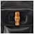 Zaino in Pelle Gucci Bamboo Nero Oro 003 1705 0030 Auth gh1298A - vista 20