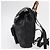 Zaino in Pelle Gucci Bamboo Nero Oro 003 1705 0030 Auth gh1298A - vista 3