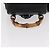 Zaino in Pelle Gucci Bamboo Nero Oro 003 1705 0030 Auth gh1298A - vista 7