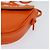 Céline Bolsa de Ombro Triangular de Couro Laranja Auth MY058M - vista 15