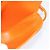 Céline Bolsa de Ombro Triangular de Couro Laranja Auth MY058M - vista 20
