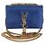 SAINT LAURENT Borsa a Spalla Chain Kate in Pelle Blu Oro Auth 163093SAV D'oro - vista 13