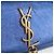 SAINT LAURENT Borsa a Spalla Chain Kate in Pelle Blu Oro Auth 163093SAV D'oro - vista 19