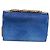 SAINT LAURENT Borsa a Spalla Chain Kate in Pelle Blu Oro Auth 163093SAV D'oro - vista 2