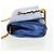SAINT LAURENT Borsa a Spalla Chain Kate in Pelle Blu Oro Auth 163093SAV D'oro - vista 3