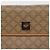 Céline CELINE Macadam Canvas Lange Brieftasche PVC Beige Gold Auth 164073V Golden - Ansicht 17