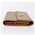 Céline CELINE Macadam Canvas Lange Brieftasche PVC Beige Gold Auth 164073V Golden - Ansicht 4