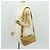 Bolsa Dior Lanco em lona Trotter oblíqua Christian Dior amarela Auth 165473SAM Prata Amarelo - vista 23