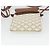 Céline Borsa a Spalla CELINE Triomphe PVC Beige Auth ka1704V - vista 5