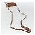Céline Borsa a Spalla CELINE Triomphe PVC Beige Auth ka1704V - vista 7