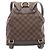 LOUIS VUITTON Zaino Montsouris MM Damier Ebene N51143 LV Auth 26498SAM - vista 2