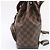 LOUIS VUITTON Zaino Montsouris MM Damier Ebene N51143 LV Auth 26498SAM - vista 4