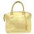 LOUIS VUITTON Borsa a Mano Suhari Lockit PM Pelle Oro M91889 LV Auth 28662SM D'oro - vista 13