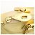 LOUIS VUITTON Borsa a Mano Suhari Lockit PM Pelle Oro M91889 LV Auth 28662SM D'oro - vista 9