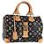 LOUIS VUITTON Handtasche Speedy 30 Monogram Multicolor Schwarz M92642 Auth 125838SAV