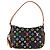 LOUIS VUITTON Bolsa de Mão Lodge PM Monograma Multicolorido Preto M40054 LV Auth 130195SV - vista 2