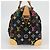 LOUIS VUITTON Handtasche Speedy 30 Monogram Multicolor Schwarz M92642 Auth 128856SAV - Ansicht 3