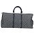 Borsa Boston in tela Trotter Christian Dior blu navy oro Auth 129964SAV - vista 13