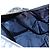 Borsa Boston in tela Trotter Christian Dior blu navy oro Auth 129964SAV - vista 18