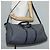 Borsa Boston in tela Trotter Christian Dior blu navy oro Auth 129964SAV - vista 24