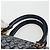 Borsa Boston in tela Trotter Christian Dior blu navy oro Auth 129964SAV - vista 8