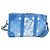 LOUIS VUITTON Monogram Clouds Soft Trunk Wallet Borsa Blu M45432 LV Auth 135581SAM