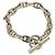 Hermès HERMES Chene Dunkle MM Bracciale Ag925 17 Link Argento Auth 135953SM