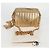 CHANEL Borsa a Spalla Matelassé in Pelle di Agnello Rossa Oro CC Auth 134958SV Rosso D'oro - vista 12