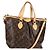 LOUIS VUITTON Borsa Tote Monogram Palermo PM M40145 LV Auth 138103V Monogramma