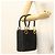 Gancini Handtasche aus Rattan in Schwarz und Gold Salvatore Ferragamo Auth 138876V Golden - Ansicht 20