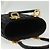 Gancini Handtasche aus Rattan in Schwarz und Gold Salvatore Ferragamo Auth 138876V Golden - Ansicht 6