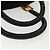 Gancini Handtasche aus Rattan in Schwarz und Gold Salvatore Ferragamo Auth 138876V Golden - Ansicht 7