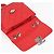 CHANEL Borsa a Spalla Matelassé in Pelle Rossa con Catena Argento CC Auth 138980M Rosso - vista 10