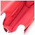CHANEL Borsa a Spalla Matelassé in Pelle Rossa con Catena Argento CC Auth 138980M Rosso - vista 11