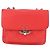 CHANEL Borsa a Spalla Matelassé in Pelle Rossa con Catena Argento CC Auth 138980M Rosso - vista 13