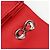 CHANEL Borsa a Spalla Matelassé in Pelle Rossa con Catena Argento CC Auth 138980M Rosso - vista 20