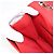 CHANEL Borsa a Spalla Matelassé in Pelle Rossa con Catena Argento CC Auth 138980M Rosso - vista 23