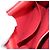 CHANEL Borsa a Spalla Matelassé in Pelle Rossa con Catena Argento CC Auth 138980M Rosso - vista 25