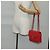 CHANEL Borsa a Spalla Matelassé in Pelle Rossa con Catena Argento CC Auth 138980M Rosso - vista 26