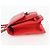 CHANEL Borsa a Spalla Matelassé in Pelle Rossa con Catena Argento CC Auth 138980M Rosso - vista 3