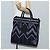 LOUIS VUITTON Cabas Vale Karakoram Bolsa de Mão Lã Marinha M95240 LV Auth 138949SAV Azul marinho - vista 23