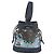 CHANEL Borsa a Mano in Paillettes Denim Blu CC Auth 139014SAV - vista 13