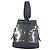 CHANEL Borsa a Mano in Paillettes Denim Blu CC Auth 139014SAV - vista 2