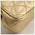 Borsa a Spalla CHANEL in Pelle di Agnello, Tonalità Oro, CC Auth 135116SM - vista 16