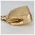 Borsa a Spalla CHANEL in Pelle di Agnello, Tonalità Oro, CC Auth 135116SM - vista 3