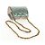 CHANEL Borsa a Spalla in Pelle Matelassé Verde con Catena CC Auth 136053SAV - vista 7