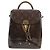 LOUIS VUITTON Zaino Hot Springs Monogram Vernis Khaki M54389 LV Auth BA5768V Cachi Monogramma - vista 13