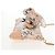 Borsa a spalla CHANEL con catena in seta rosa oro CC Auth 140122SAV D'oro - vista 4