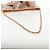 Borsa a spalla CHANEL con catena in seta rosa oro CC Auth 140122SAV D'oro - vista 7
