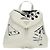 PRADA Backpack Nylon White Silver Auth 105813SAV Silvery - view 13